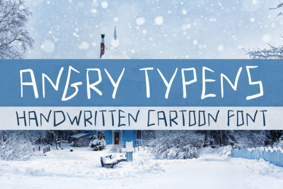Angry Typens: A Bold Handwritten Font for Your Brand