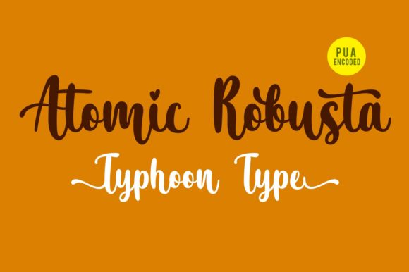 Atomic Robusta Font: A Standout Display Typeface for Web Design