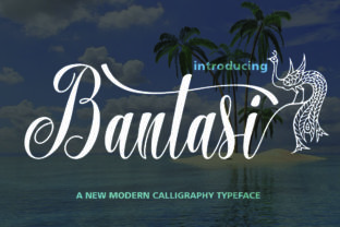 Bantasi: A Script Font That Elevates Your Editorial Design