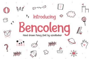 Bencoleng: A Whimsical Typeface for Heartfelt Branding