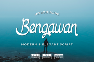 Bengawan Font: A Bold Handwritten Typeface for Digital Design