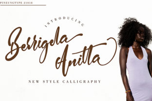 Berrigela Anitta: A Handwritten Typeface for Timeless Craft Creations