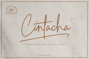 Cintacha Font: A Handwritten Touch for Your Brand