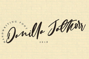 Danilla Jathorr: A Script Font That Elevates Brand Identity