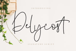 Delycost: A Script Font with Personality and Purpose