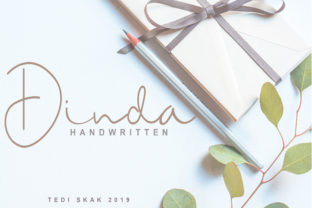 Dinda Font: Elevating Brand Design with Modern Handwriting