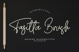 Fasitta: A Handwritten Typeface for Editorial Elegance