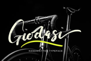 Giodasi Font: A Bold Handwritten Typeface for Real Business Branding