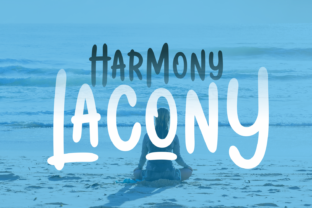 Harmony Lacony Font: A Handwritten Typeface for Modern Web Design