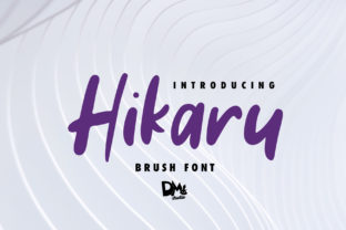Hikaru Font: A Handwritten Typeface with Editorial Flair