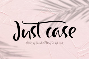 Just Case: A Handwritten Font That Elevates Editorial Design