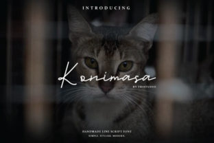 Konimasa Font: A Handwritten Touch for Your Brand