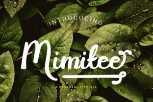 Mimitee: A Handwritten Font with Crafty Charm