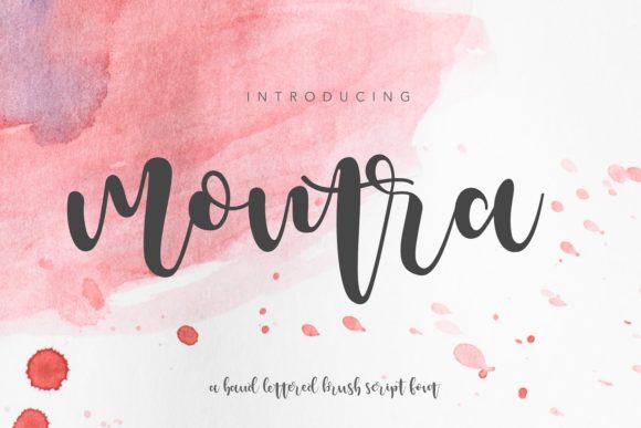Montra Font: A Luxurious Script for Crafting and Branding