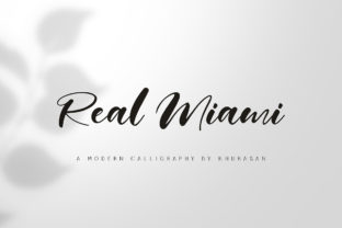 Real Miami Font: A Joyful Script for Crafters and Product Makers