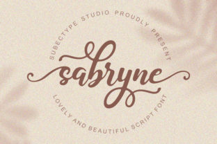 Sabryne: A Script Font That Elevates Editorial Design