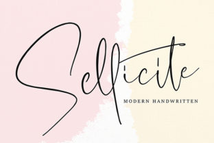 Sellicite Font: A Handwritten Typeface That Elevates Your Brand