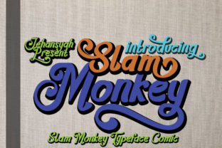 Slam Monkey Font: A Playful Bold Typeface for Branding Projects