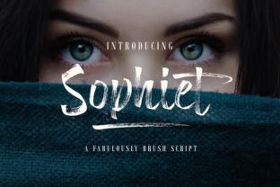 Sophiet: A Bold Brush Typeface for Authentic Branding