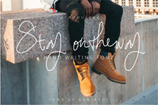 Stay Ontheway: A Script Font That Elevates Web Design