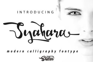 Syahara Font: A Playful Script for Bold Branding Projects