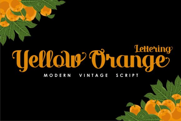 Yellow Orange Font: A Marketer’s Secret for Standout Campaigns